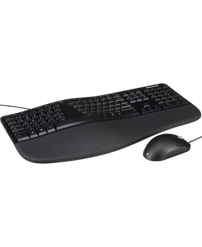 Microsoft RJU00001 Ergonomic Desktop Keyboard Windows 32 USB Port
