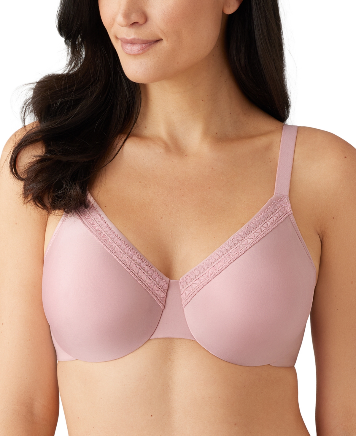 Wacoal Perfect Primer Underwire Bra 855213, Up To I Cup In Zephyr Pink