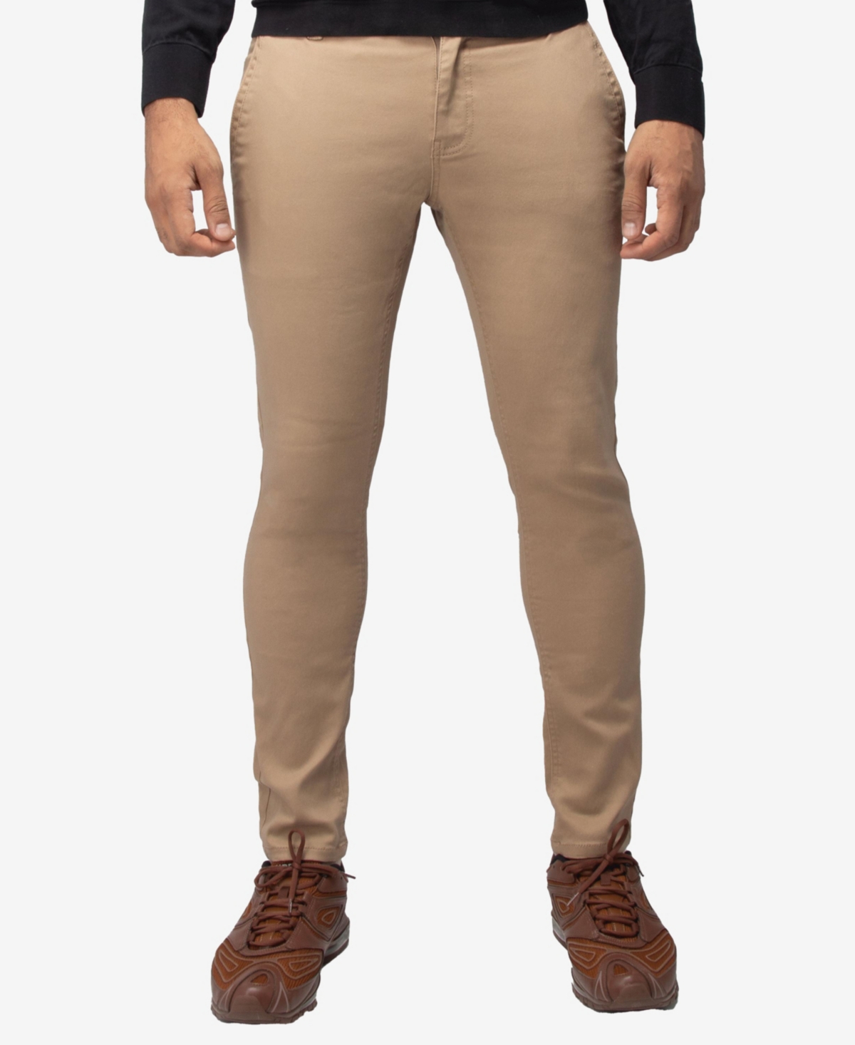 Shop X-ray Men's Slim Fit Commuter Chino Pants In Khaki