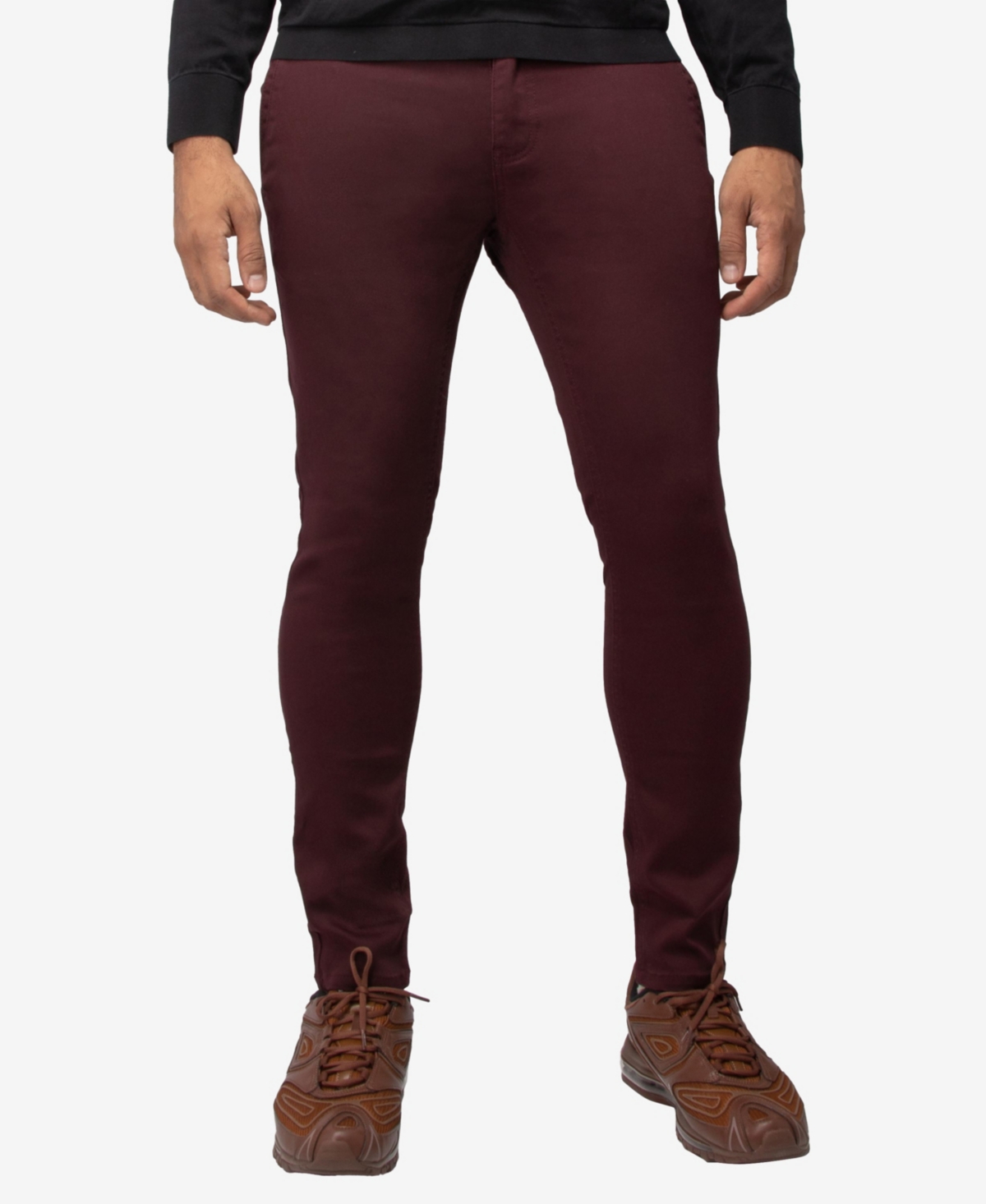 X-ray Men's Slim Fit Commuter Chino Pants In Fig