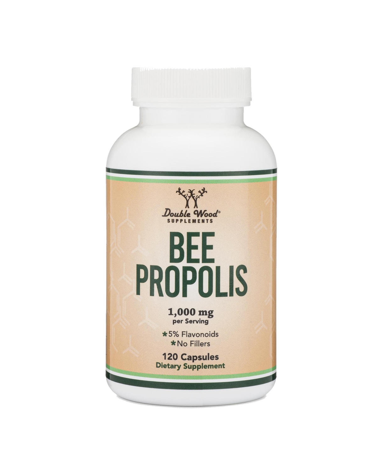 Bee Propolis - 120 capsules, 1000 mg servings