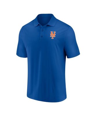 Men's Royal, White New York Mets Polo Shirt Combo Set