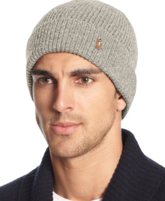 polo ralph lauren men's bear cold weather cuff hat