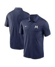 Nike Men's Washington Nationals Navy Logo Franchise Polo T-Shirt