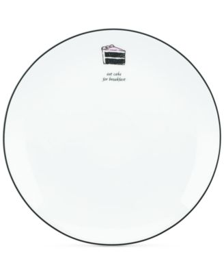 kate spade new york - Concord Square Cause a Stir Cake Accent Plate