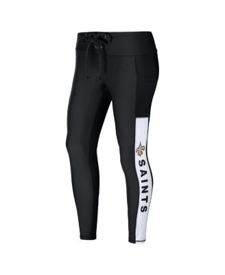 Women's Black New Orleans Saints Leggings