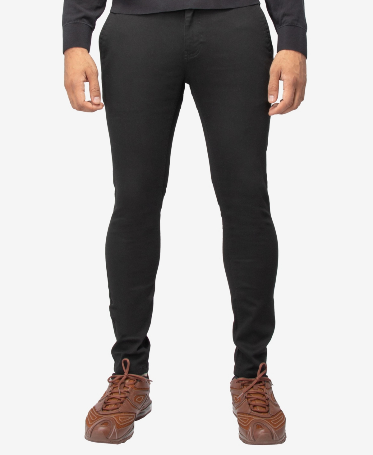 Shop X-ray Men's Slim Fit Commuter Chino Pants In Black