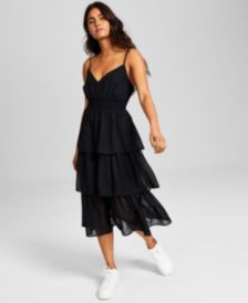 Women&apos;s Smocked Tiered Midi Dress