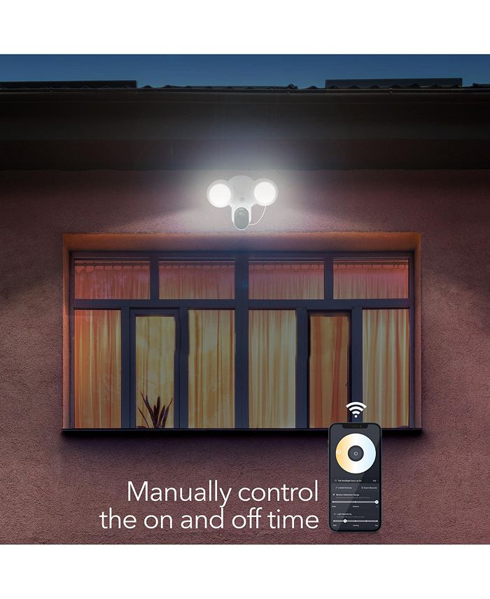 Wasserstein 3in1 PluggedIn Smart Floodlight, Charger, and Mount