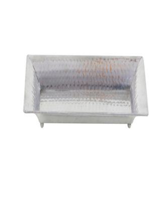 Rosemary Lane Aluminum Tray, Set of 3, 24", 21", 18" W