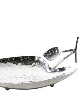 Metal Apple Fruit Tray, Set of 3, 9", 11", 13" W