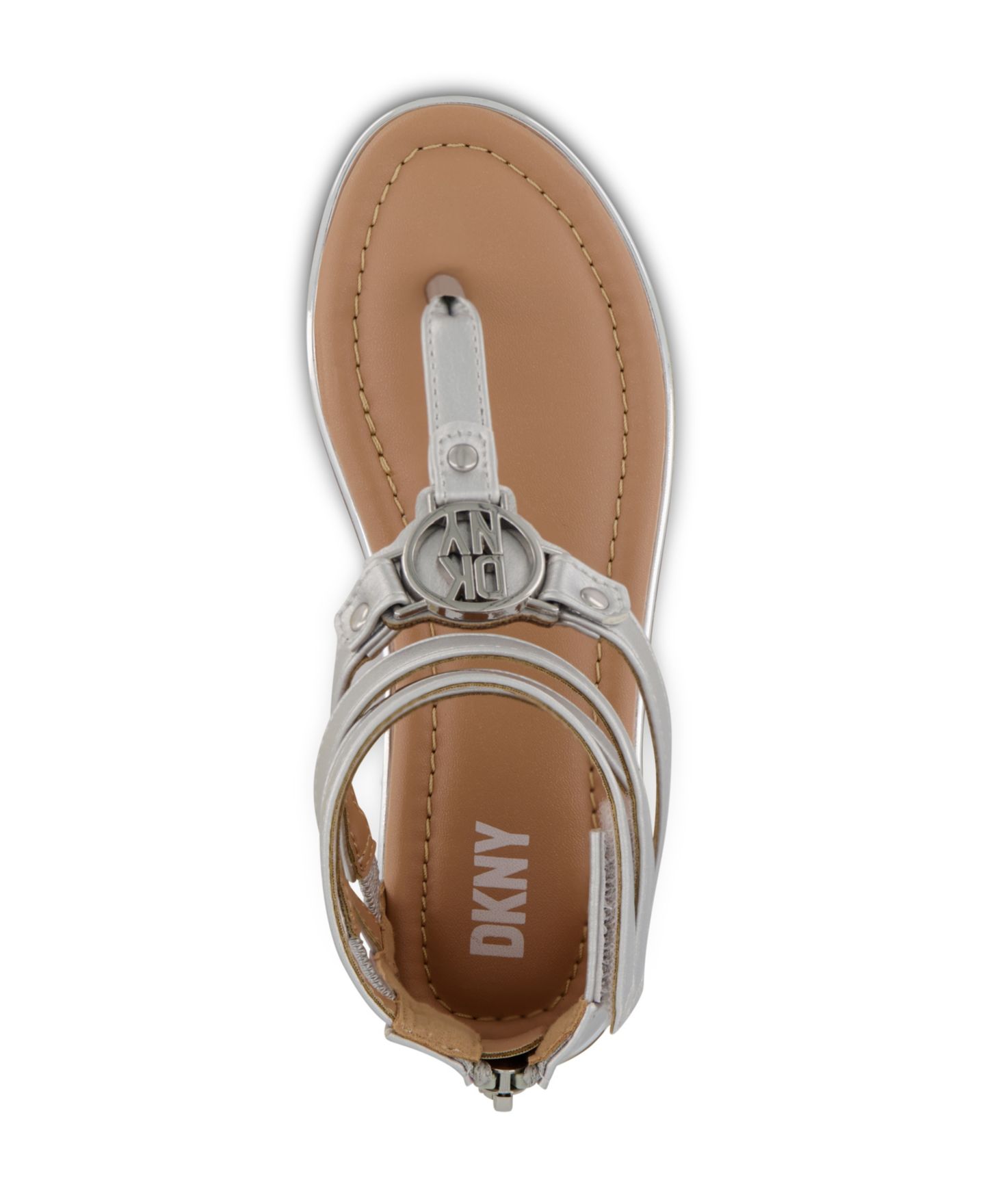 Сандалии DKNY Gladiator Thong Sandals для девочек — фото 4
