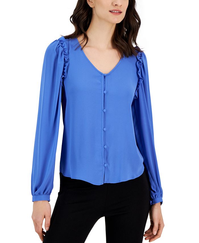 Tahari tops sale macys