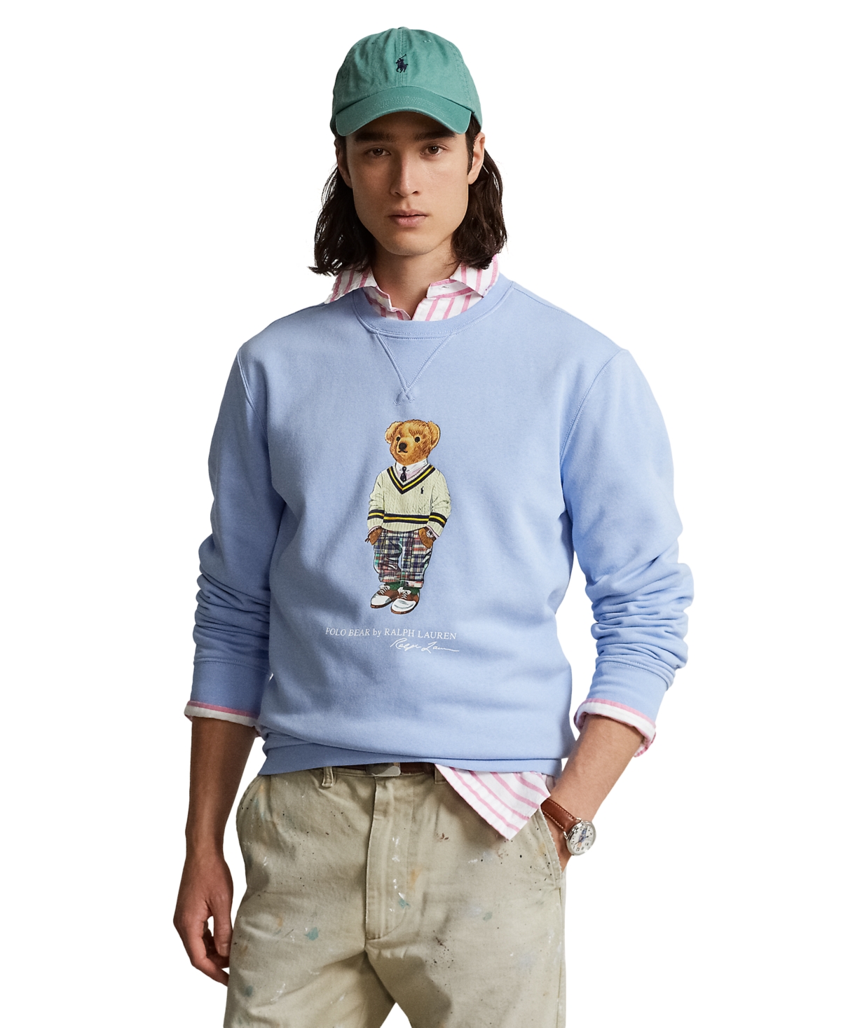 Polo Bear Fleece Sweatshirt