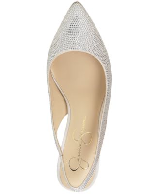 Jessica Simpson Women's Arerra-B Pointed-Toe Slingback Pumps - Macy's