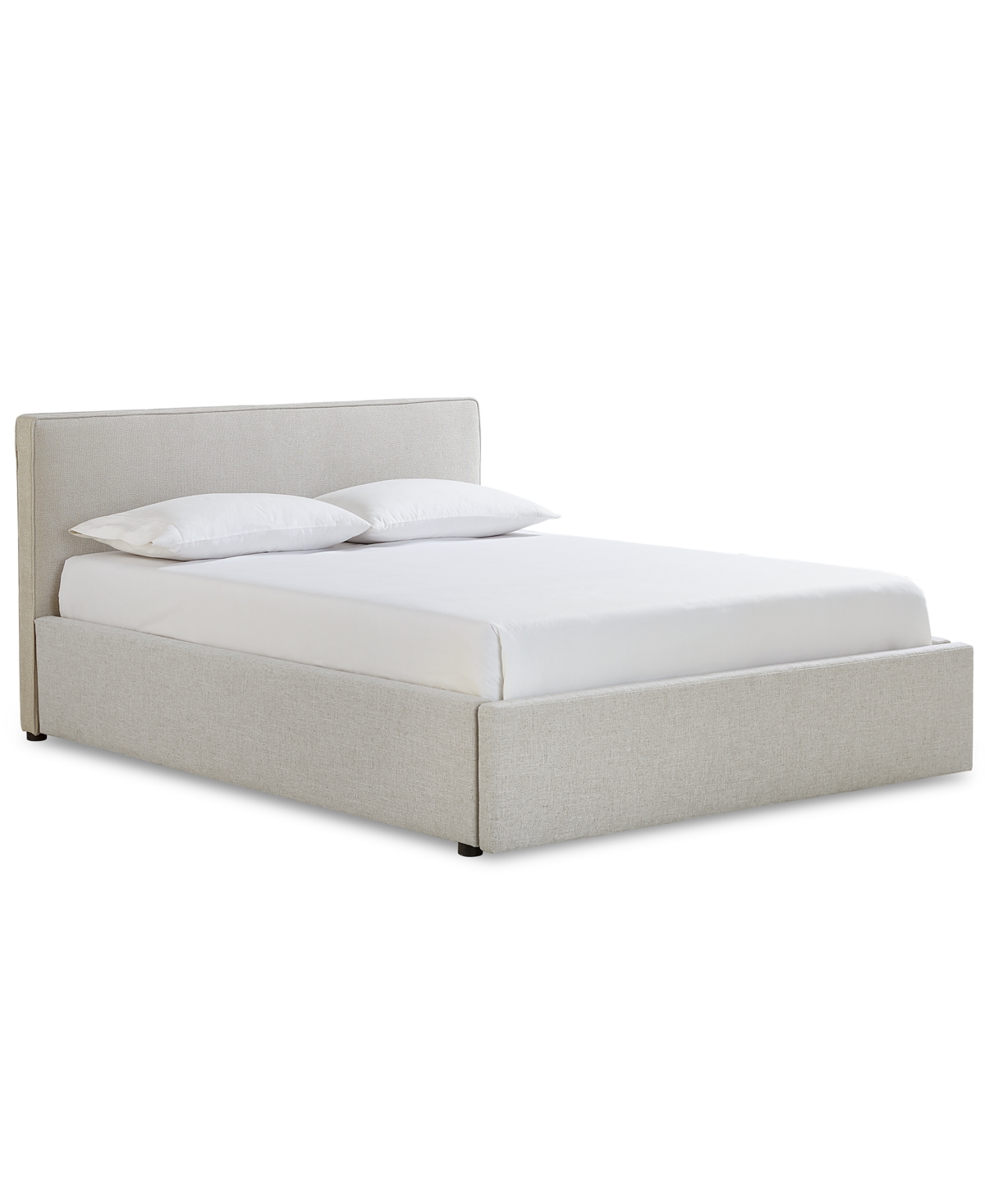 Macy's Mariley King Upholstered Storage Bed In Dove