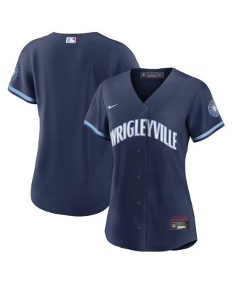 Women's Navy Chicago Cubs City Connect Replica Jersey