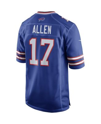 Men's Josh Allen Buffalo Bills Team Game Player Jersey