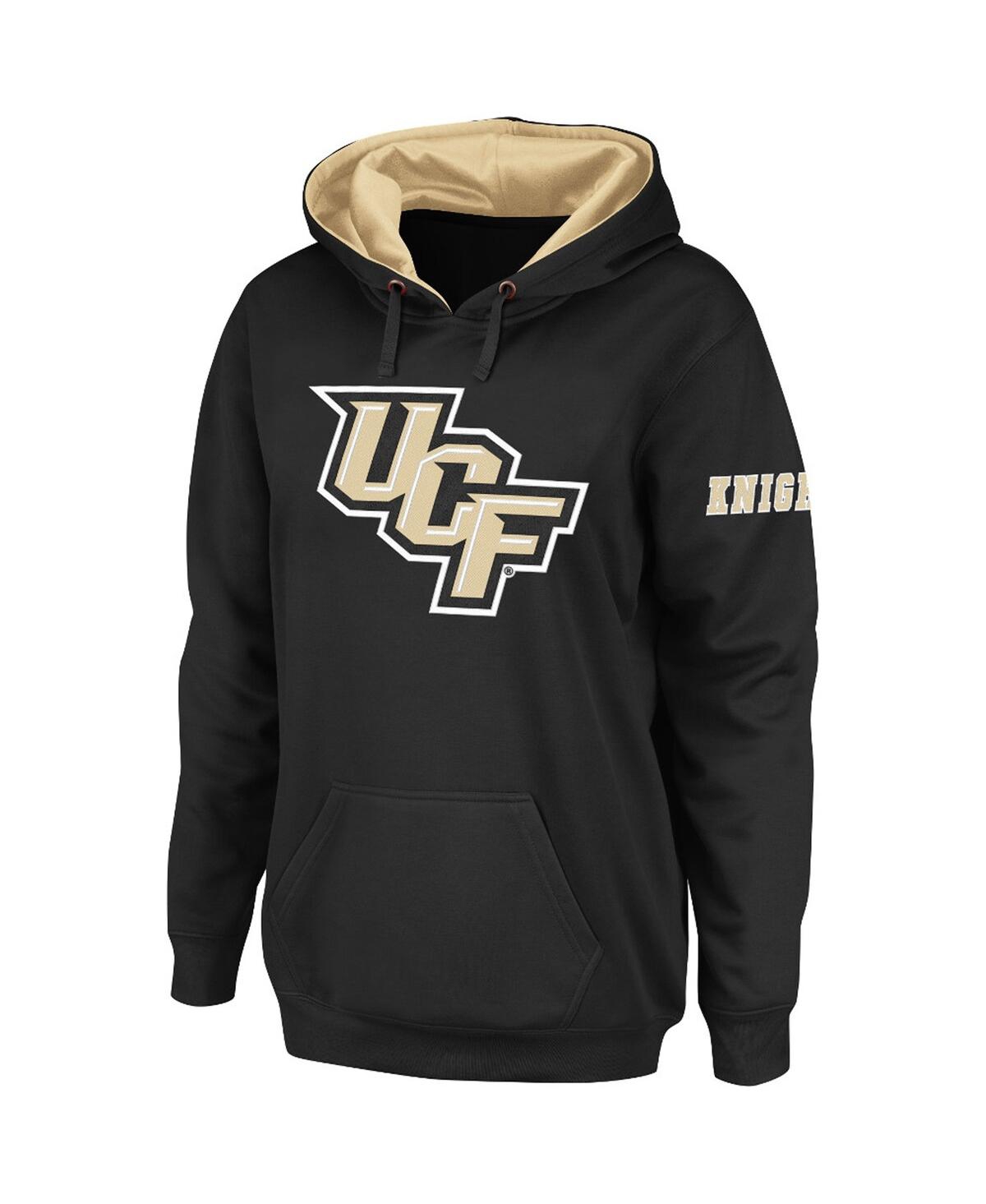 Women's Stadium Athletic Black Ucf Knights Big Logo Pullover Hoodie - Black