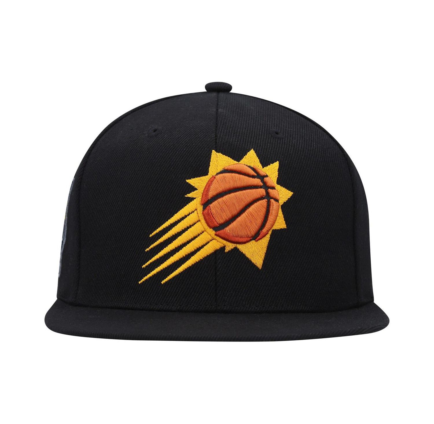 Men's Black Phoenix Suns Side Core 2.0 Snapback Hat