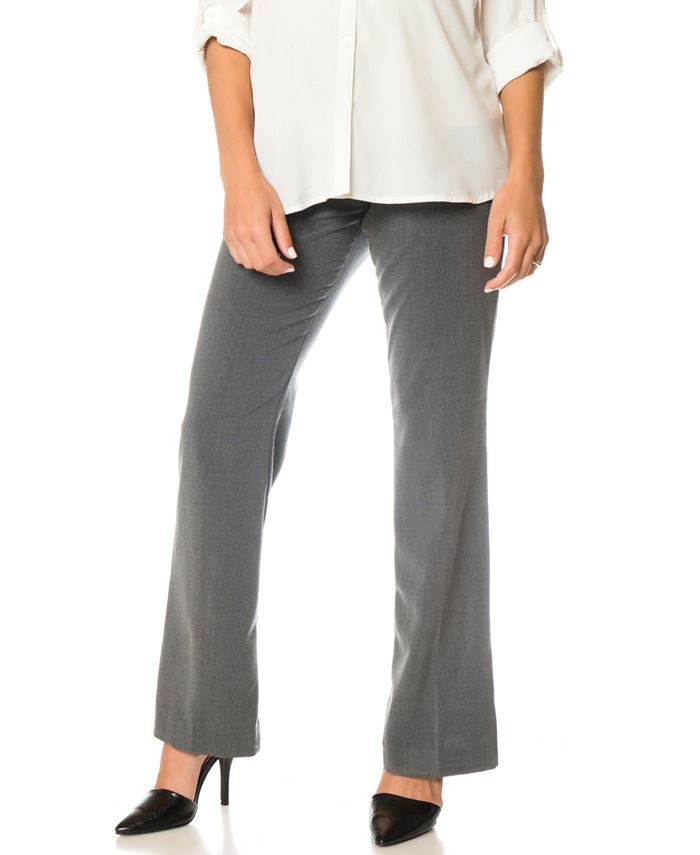 Motherhood Maternity The Zelie Petite Secret Fit Belly Flare Leg Pants
