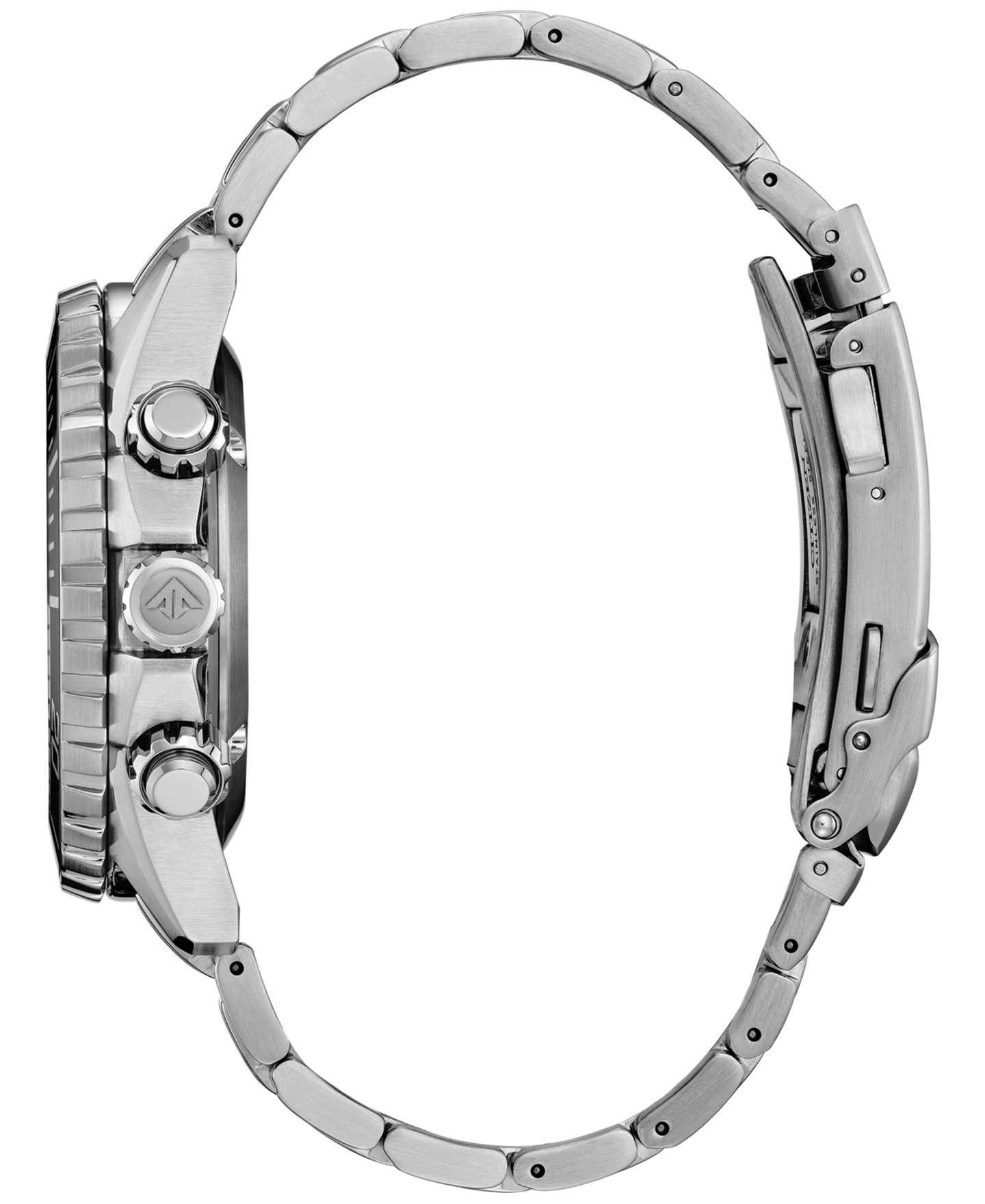 Мужские часы Citizen Eco-Drive Chronograph Promaster Dive Stainless Steel Bracelet Watch 45mm — фото 2