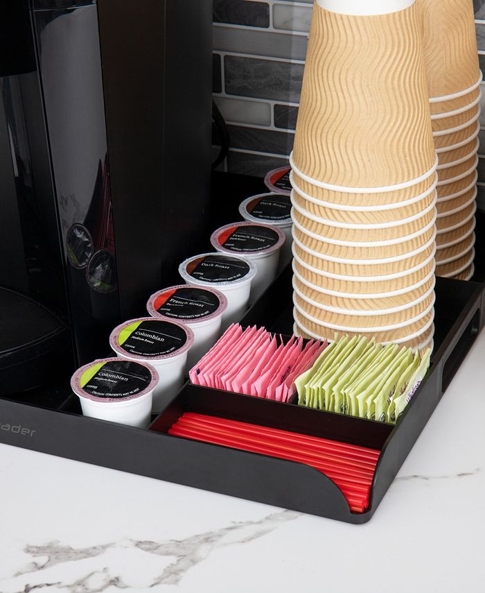 Mind Reader Anchor Collection, Coffee Serving Station, 7 Coffee Pod