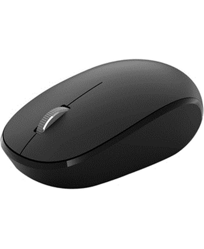 Microsoft RJN-00001 Bluetooth Mouse - Wireless - Bluetooth - 2.40 GHz - Matte Black - Blue