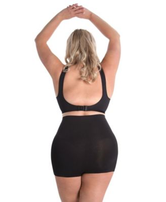 Plus Size High-Waisted Seamless Shaping Boy Shorts
