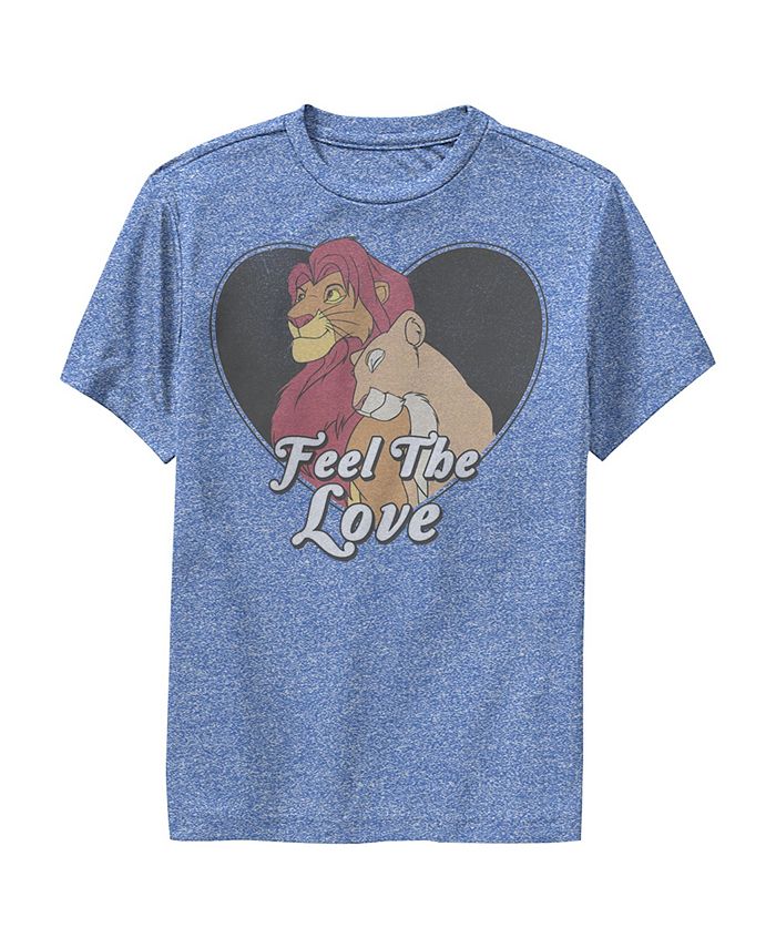  Disney The Lion King Young Simba and Nala V-Neck T