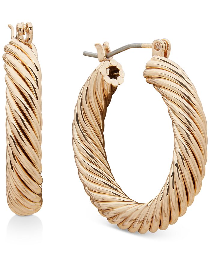 Anne klein new arrivals hoop earrings