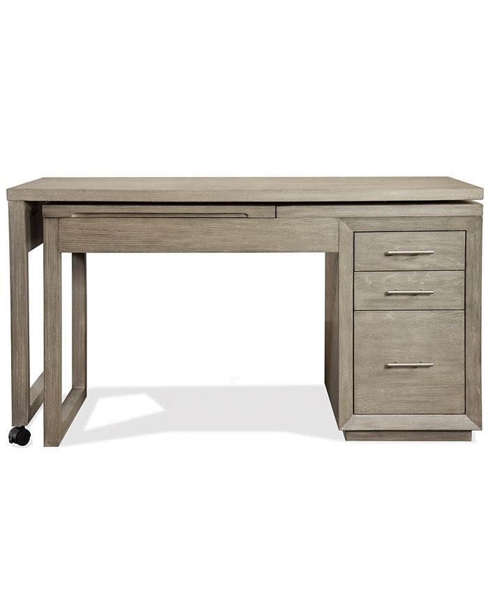 Furniture Prelude 56" Wood Swivel Lift Top Lshaped Desk Macy's