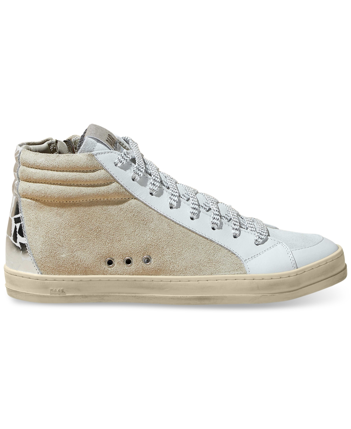 P448 Women's Skate Lace-Up High Top Sneakers - Ec/mir | Smart Closet