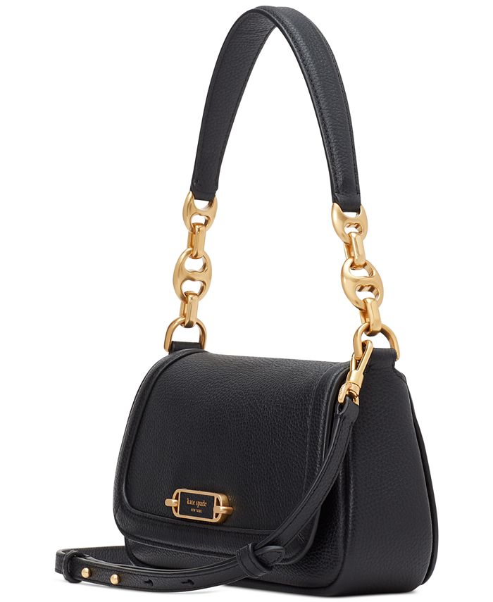 kate spade new york Gramercy Pebbled Leather Medium Flap Shoulder Bag