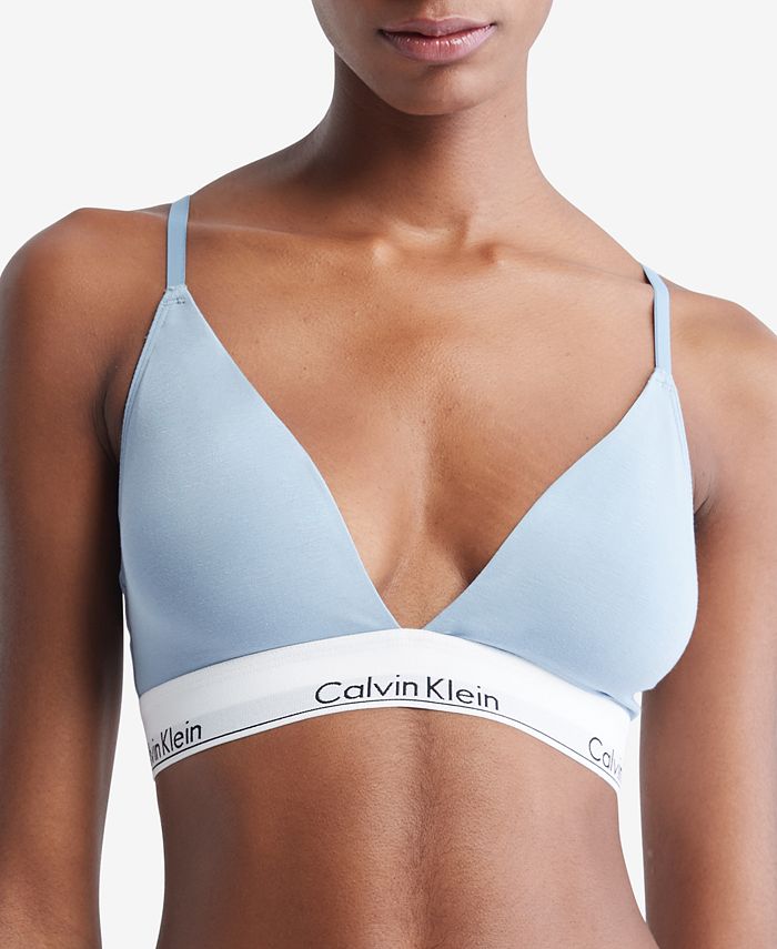 Calvin Klein Lightly Lined Bralette QF5650 & Reviews - Bras & Bralettes -  Women - Macy's