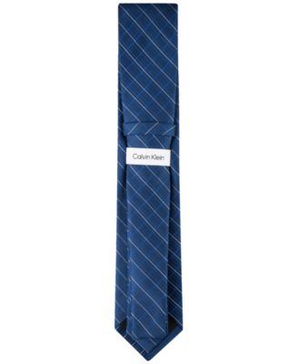 Men's Etched Windowpane Tie