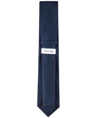 Men's Silver-Spun Solid Tie