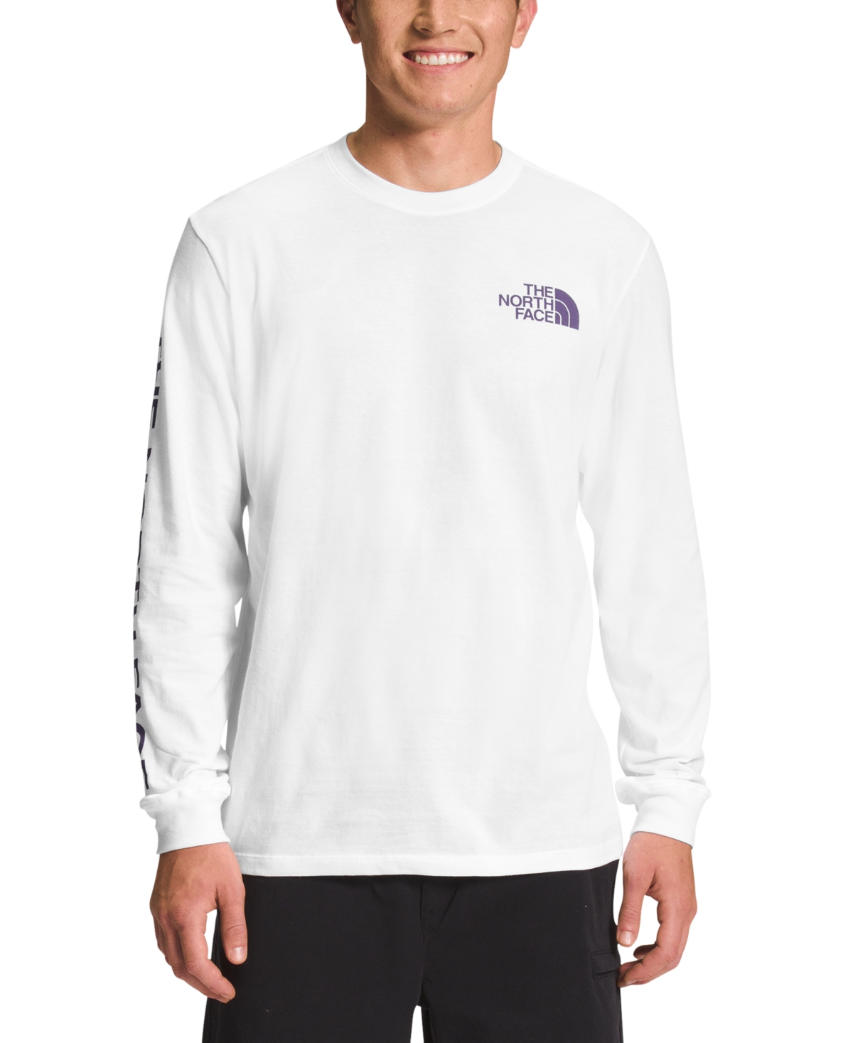 THE NORTH FACE MEN'S GRAPHIC LONG-SLEEVE HIT T-SHIRT