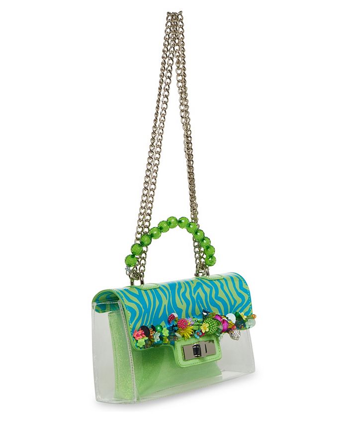 Betsey Johnson Women's Ornamented Clear Bag Macy's