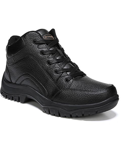 alfani Dr. Scholl's Men's Charge Lace-Up Slip Resistant Booties Men's Shoes