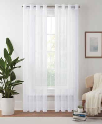 Livia Sheer Voile Grommet Curtain Panel Collection