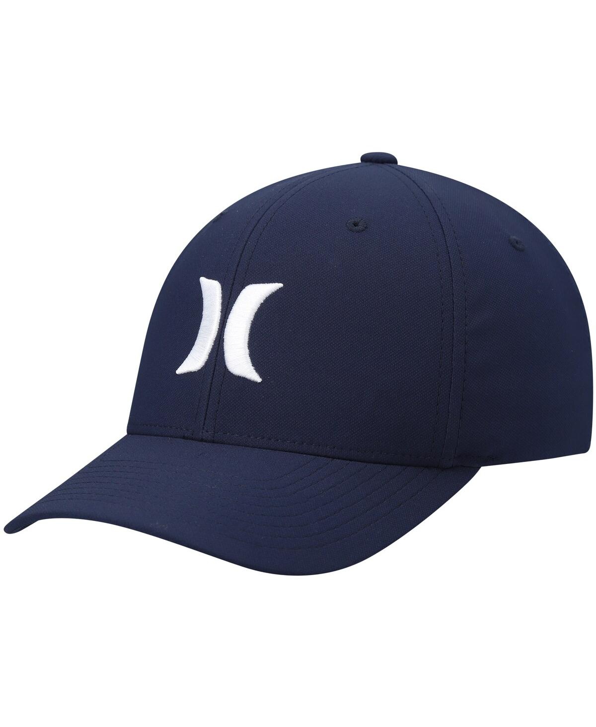 Men's Hurley Navy One and Only H2O-Dri Flex Hat - Navy