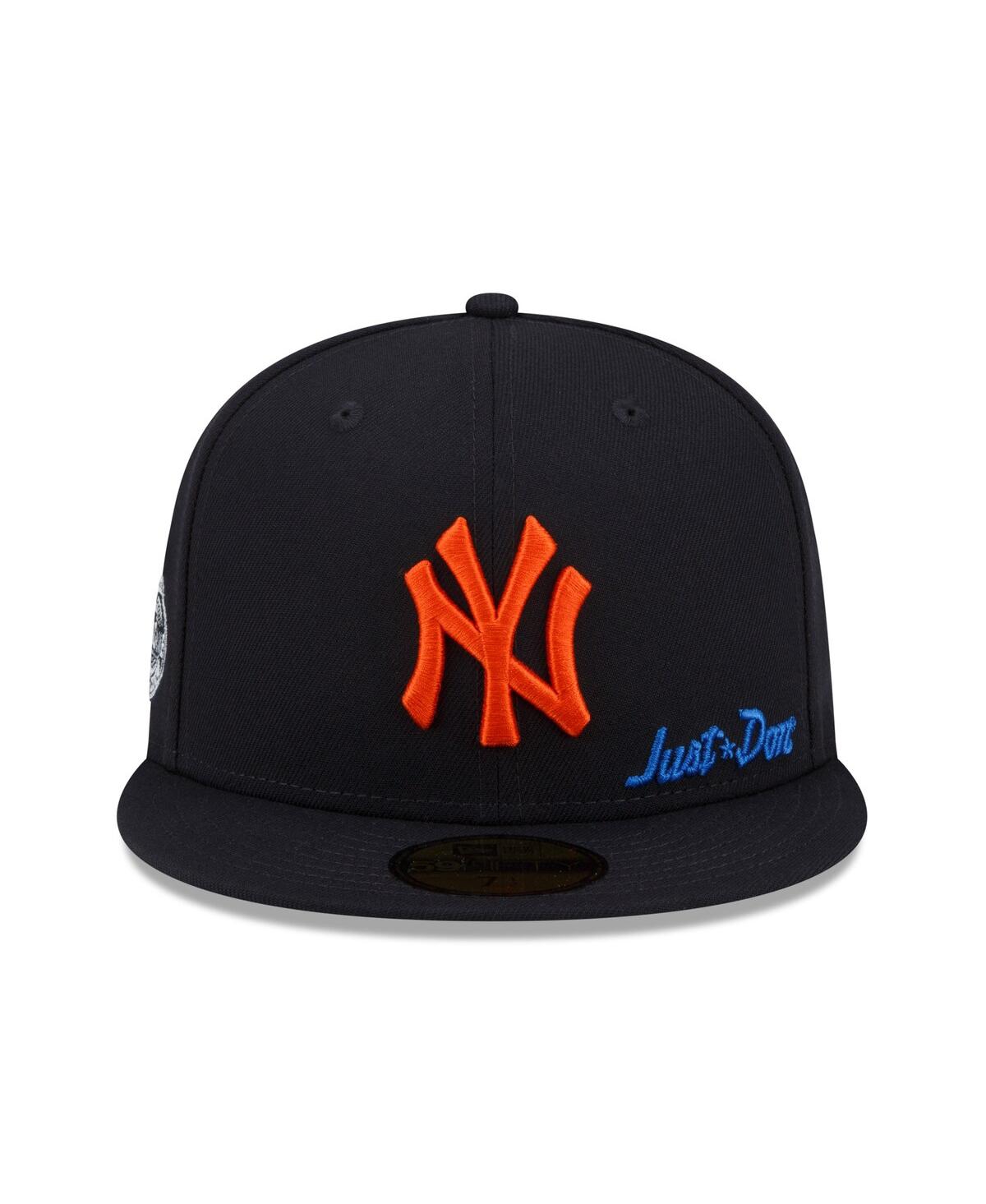 Shop New Era Men's  X Just Don Navy New York Yankees 59fifty Fitted Hat