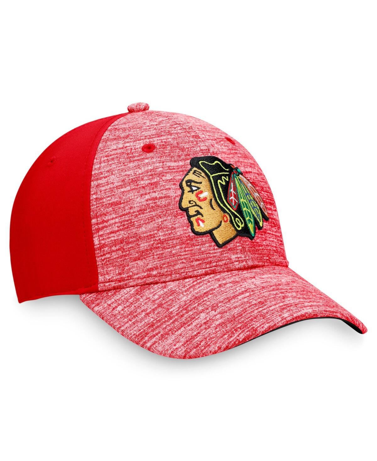 Fanatics Men's  Red Chicago Blackhawks Defender Flex Hat In Red