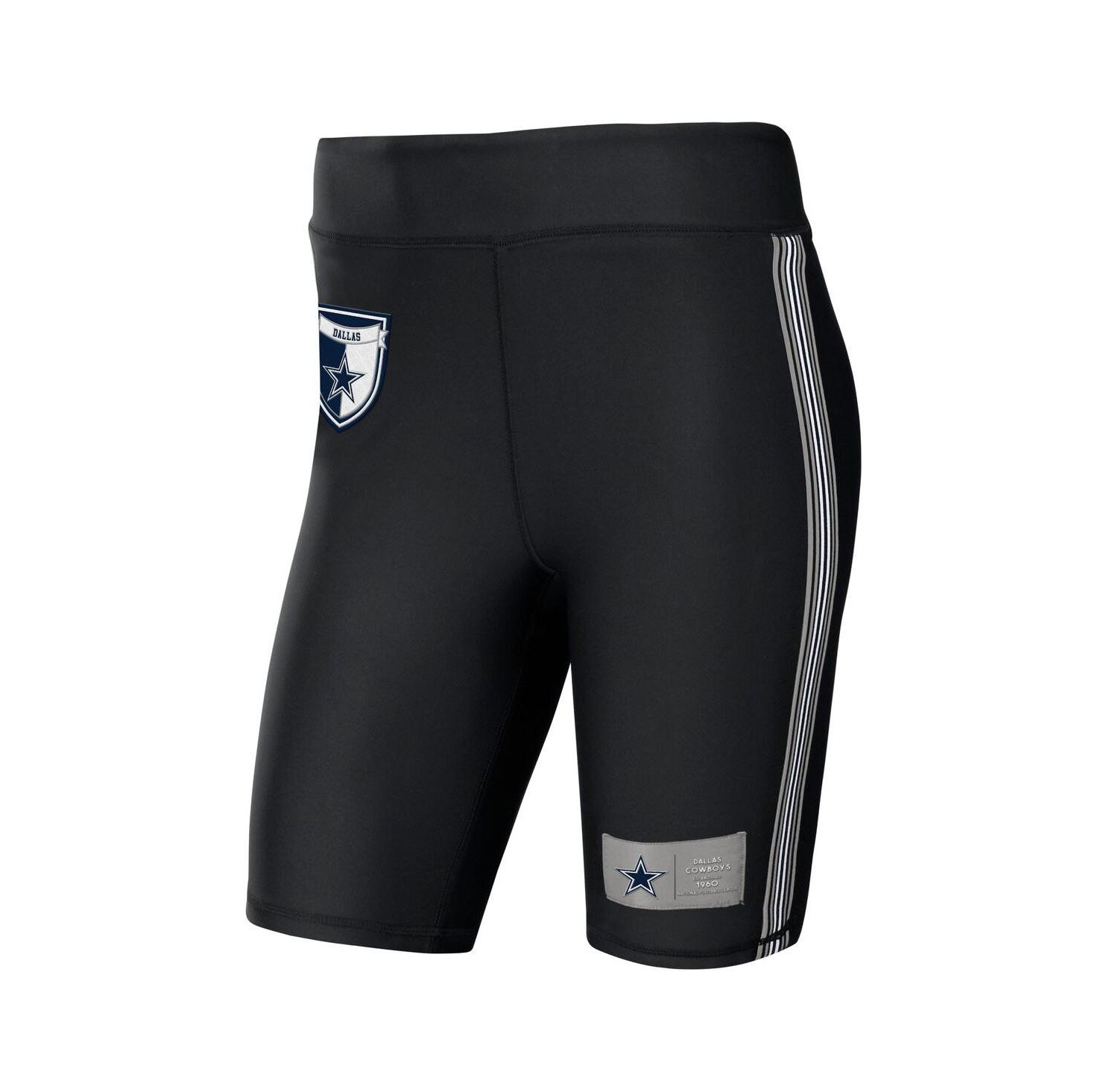 Women's Black Dallas Cowboys Biker Shorts