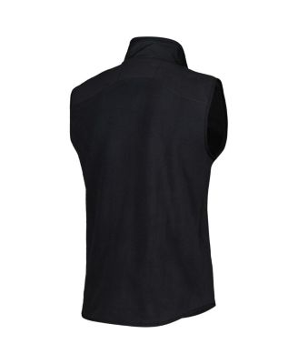 Men's Black Nebraska Huskers Full-Zip Vest