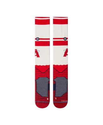 Men's Red Los Angeles Angels City Connect Over the Calf Socks
