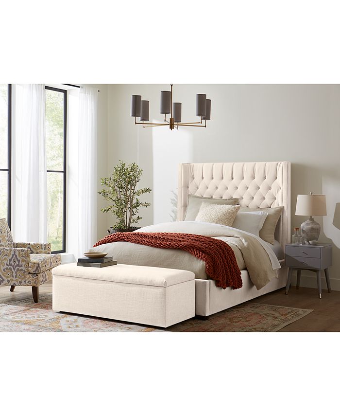 Furniture Cadelyn Upholstered California King Bed & Reviews Furniture