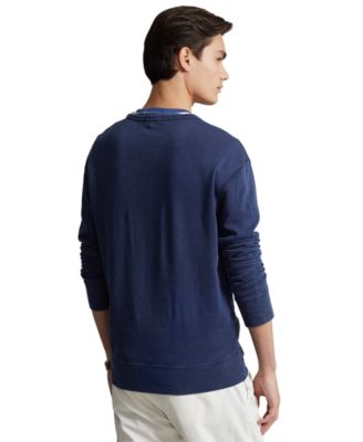 スウェット・トレーナー Polo Ralph Lauren Blue Cotton Sweatshirt Polo Ralph Lauren Blue Cotton Good Vibes Embroidered