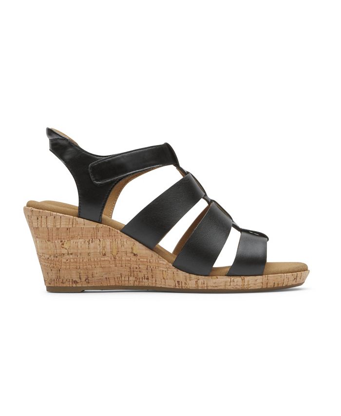 Rockport Women's Briah New Gladiator Wedge Sandal Macy's
